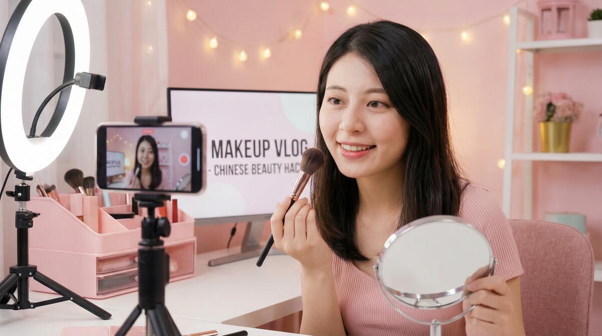 探花美妆视频教程